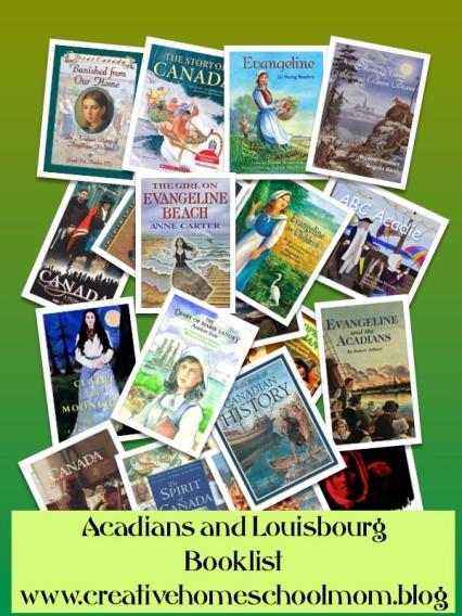 Acadians and Louisbourg Booklist